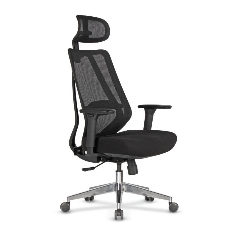 MARVIN - Mesh Executive Chair with Aluminum Leg