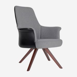 VINO Guest Chair with Wooden Legs