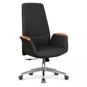 SEDEF - Meeting and Work Chair With Aluminum Leg
