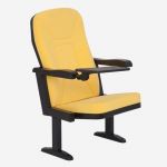 Martin Open Armrests Auditorium Chair With Writing Pad