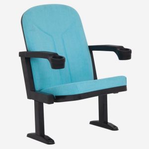 Rom Open Arm Auditorium Chairs With Cup Holders