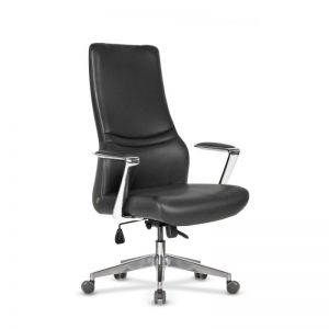 Manila - Meeting and Work Chair With Aluminum Leg
