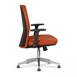 META - Guest Chair with Fixed Aluminum Leg
