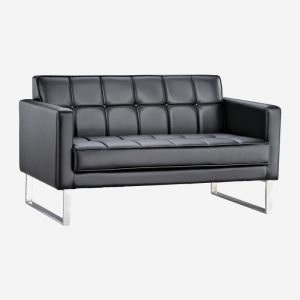 CANYON Faux Leather Loveseat