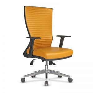 Tiffany - Office Task Chair With Aluminum Leg