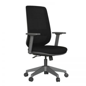 Mabel - Gray Meeting Chair