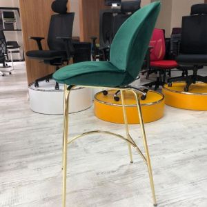 Bar Stool With Gold Legs