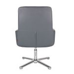 Vento Reception and Guest Chair with Aluminum Leg