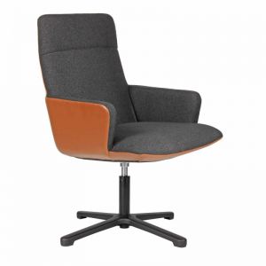 Vento Single Visitor and Guest Chair with Metal Leg