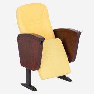 Martin Wooden Frame Auditorium Seat With Writing Pad
