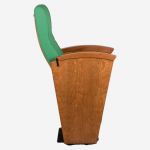 Wooden Frame Lecture Hall Chair With Writing Pad NAZ131