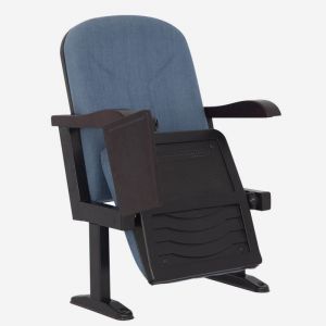 Rom Open Arm Auditorium Chair With Writing Pad