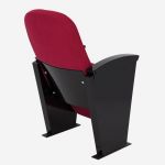 Soft Wooden Frame Auditorium Seat With Writing Pad