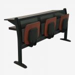 Lüks fixed table triple middle school desk and amp chair