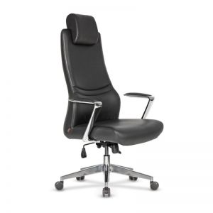 Manila -  Manager Office Chair With Aluminum Leg