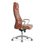 Manager Office Chair Manila With Synchron Mechanism and Chrome Leg